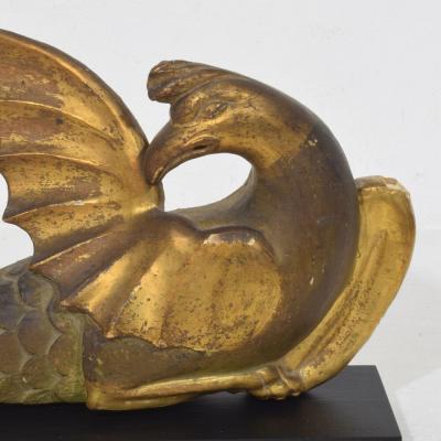 Italian Neoclassical Handcarved Wooden Mythical Figure 1780 1820