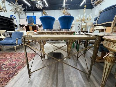 Italian Neoclassical Style Bronze Console Table