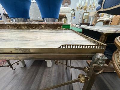 Italian Neoclassical Style Bronze Console Table