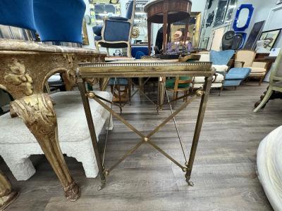 Italian Neoclassical Style Bronze Console Table