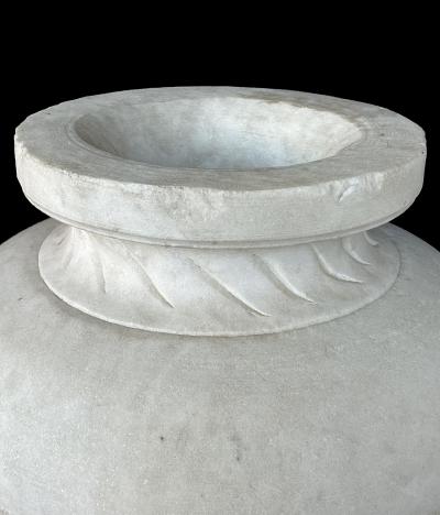 Italian Neoclassical Style Carved Marble Urn after the Antique