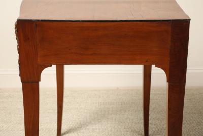 Italian Neoclassical Walnut Side Table with Carved Satyr Mounts