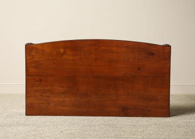Italian Neoclassical Walnut Side Table with Carved Satyr Mounts