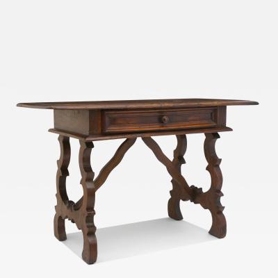 Italian Oak Console Table