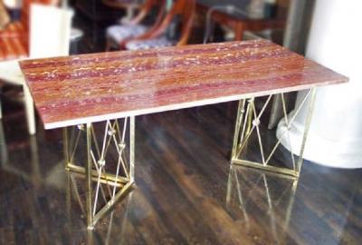 Italian Onyx Desk c 1950s