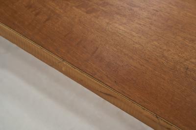 Italian Open Bookcase with Wood Veneer Italy 1970s