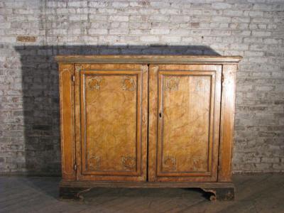 Italian Painted Credenza