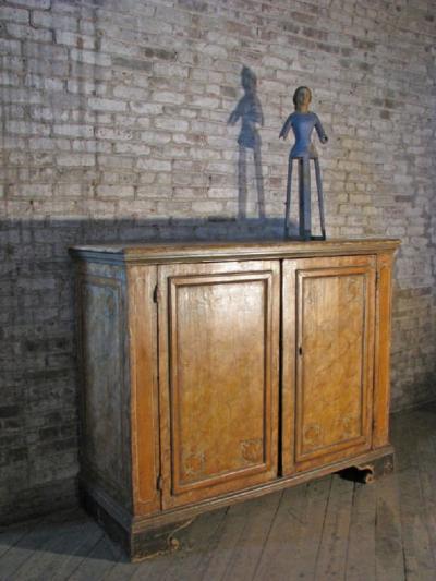 Italian Painted Credenza