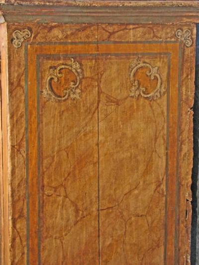 Italian Painted Credenza