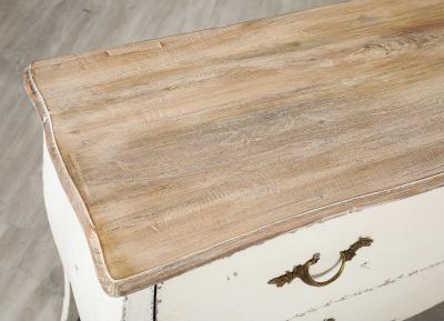 Italian Painted Two Drawer Rococo Commode