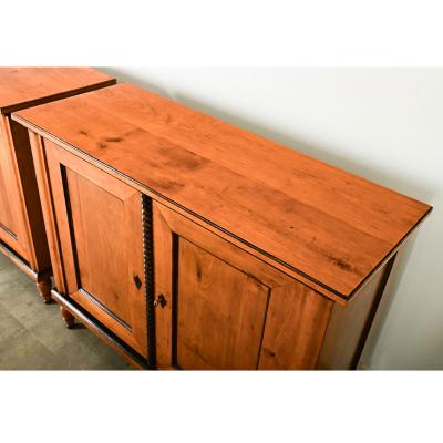 Italian Pair of Fruitwood Buffets