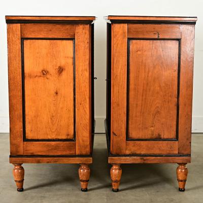 Italian Pair of Fruitwood Buffets