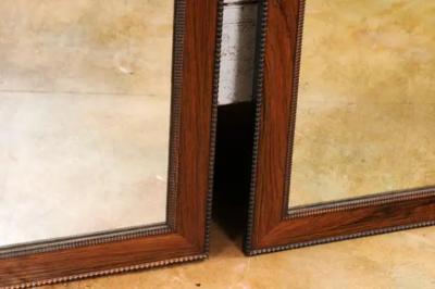 Italian Palisander Mirrors with Carved Frames from the 20th Century Sold Each