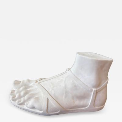 Italian Plaster Foot With Sandal