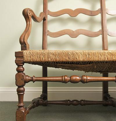 Italian Provincial Two Seat Bench