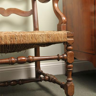 Italian Provincial Two Seat Bench