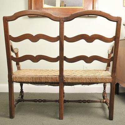 Italian Provincial Two Seat Bench
