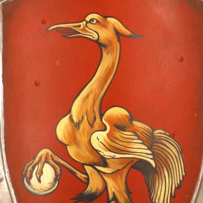 Italian Renaissance Bird and Egg Wall Plaque