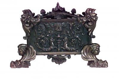 Italian Renaissance Bronze Dolphin Pot