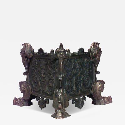 Italian Renaissance Bronze Dolphin Pot