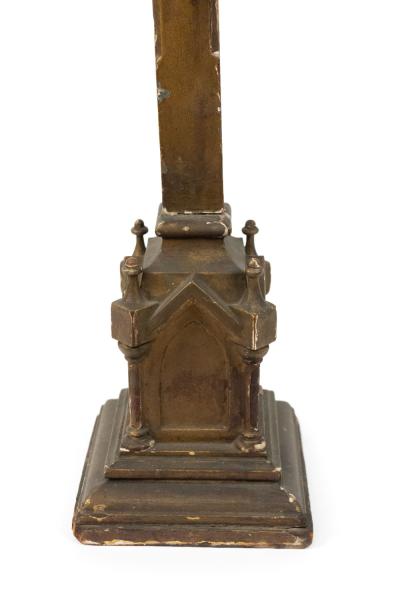 Italian Renaissance Carved Wood Crucifix