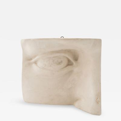 Italian Renaissance Michelangelos David Plaster Eye Detail