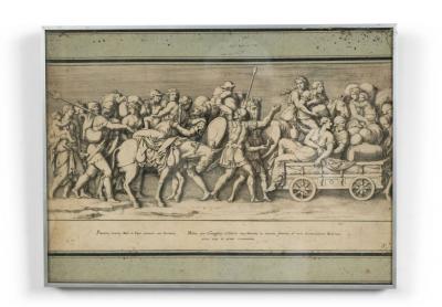 Italian Renaissance Military Procession Engravings