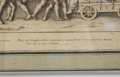 Italian Renaissance Military Procession Engravings