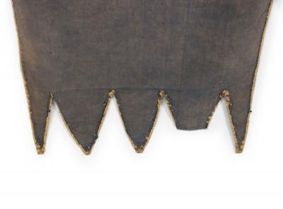 Italian Renaissance Style Blue Velvet Banner