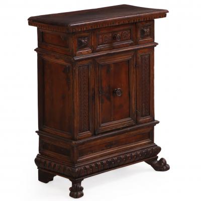 Italian Renaissance Style Cabinet 18th C 