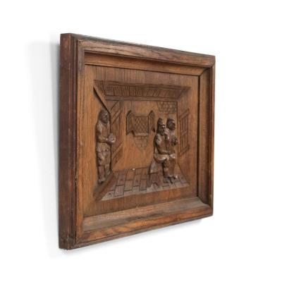 Italian Renaissance Style Carved Wall Plaques