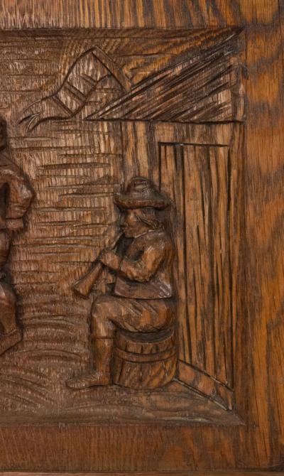 Italian Renaissance Style Carved Wall Plaques