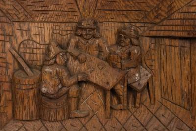 Italian Renaissance Style Carved Wall Plaques