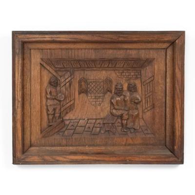 Italian Renaissance Style Carved Wall Plaques
