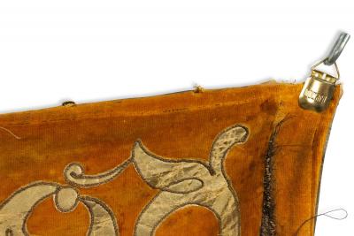 Italian Renaissance Style Gold Velvet Banner