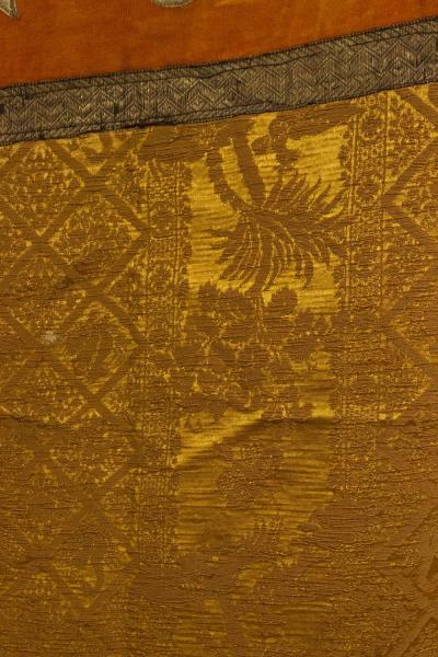 Italian Renaissance Style Gold Velvet Banner