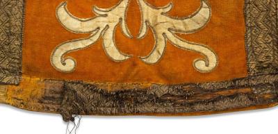 Italian Renaissance Style Gold Velvet Banner