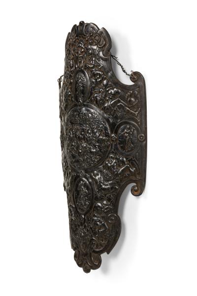 Italian Renaissance Style Iron Breastplate Armor Plaque