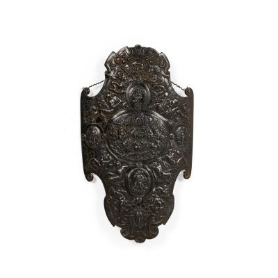 Italian Renaissance Style Iron Breastplate Armor Plaque