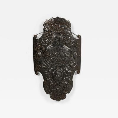 Italian Renaissance Style Iron Breastplate Armor Plaque