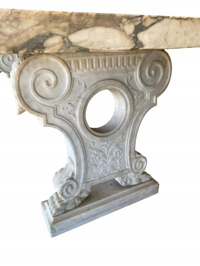 Italian Renaissance Style Marble Center Table