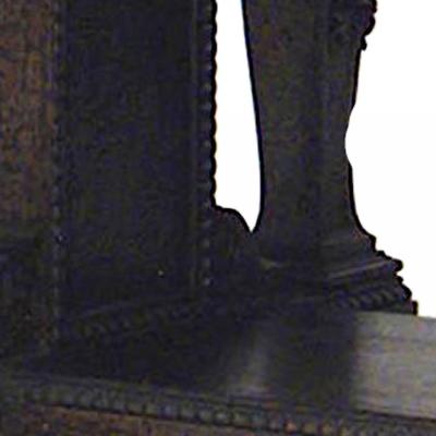 Italian Renaissance Style Oak Library Table Desk