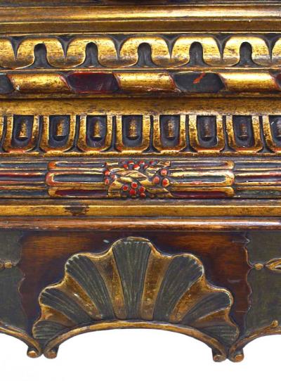 Italian Renaissance Style Polychromed Gilt Chest