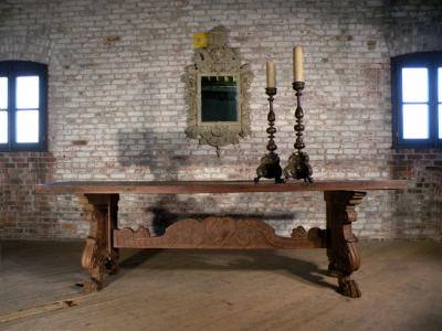 Italian Renaissance Style Refectory Table