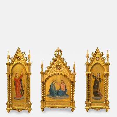 Italian Renaissance Style Triptych