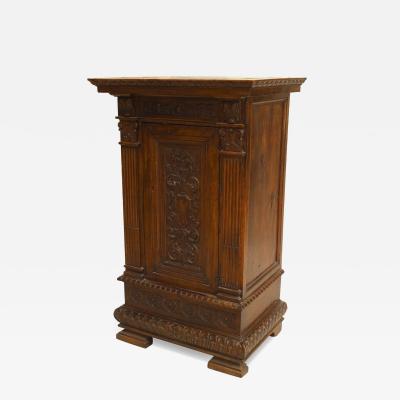 Italian Renaissance Style Walnut Commode