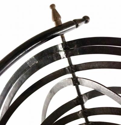 Italian Renaissance Style Wrought Iron Floor Armillary Globe