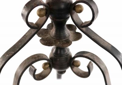 Italian Renaissance Style Wrought Iron Floor Armillary Globe