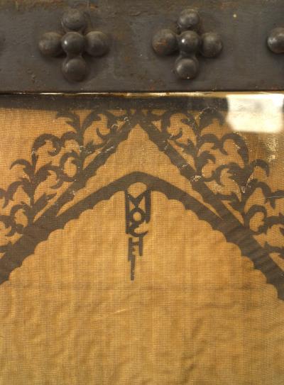 Italian Renaissance Style iron and Glass Hanging Lanterns