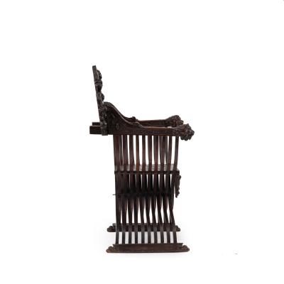 Italian Renaissance Walnut Arm Chair